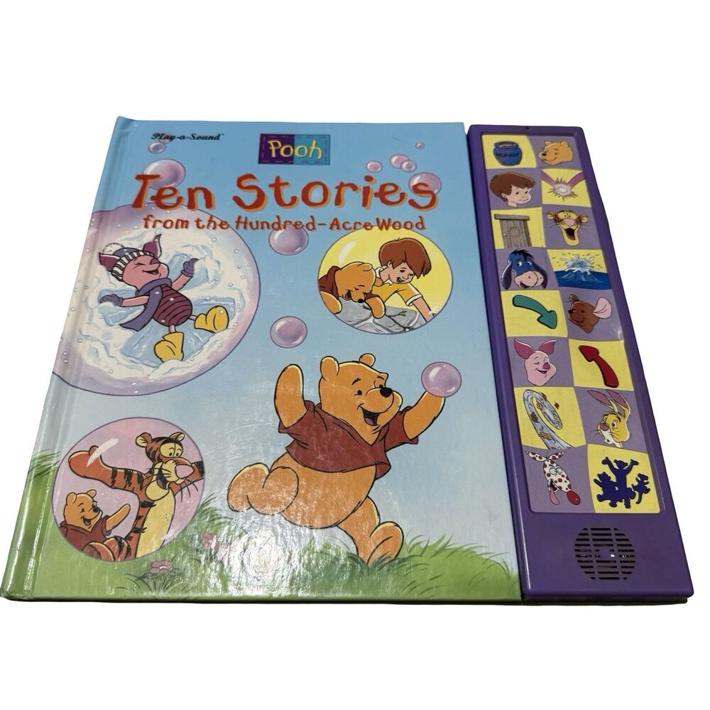 Disney Winnie the Pooh: Sound Book Ten Stories From Hundred Acre Wood Vintage